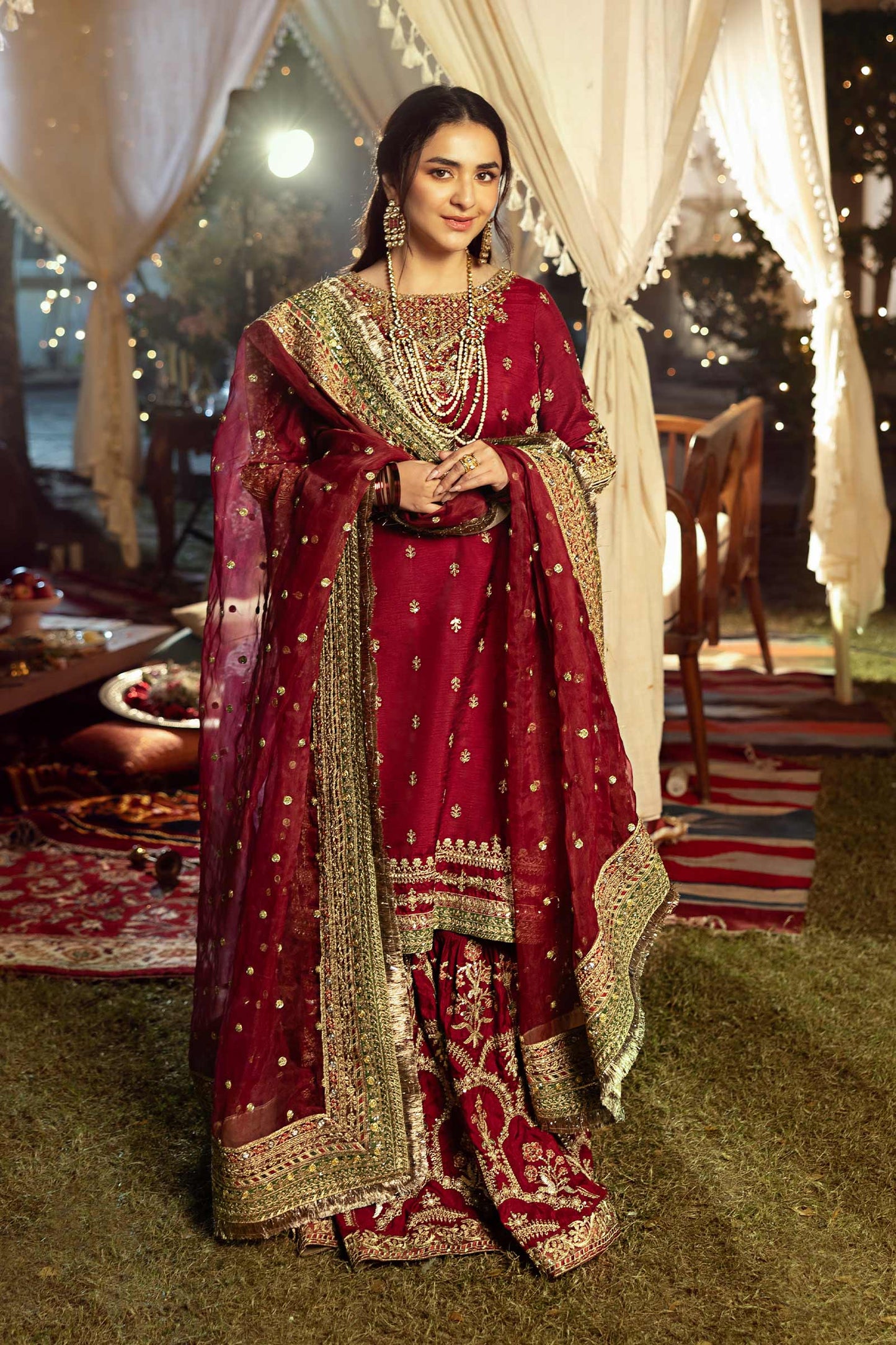 Maira B | Ready to Wear | SF-EF25-01 by Maria Faisal - Registered Vendor of : Maria B - type : Wedding Dress - 100% original wedding dresses