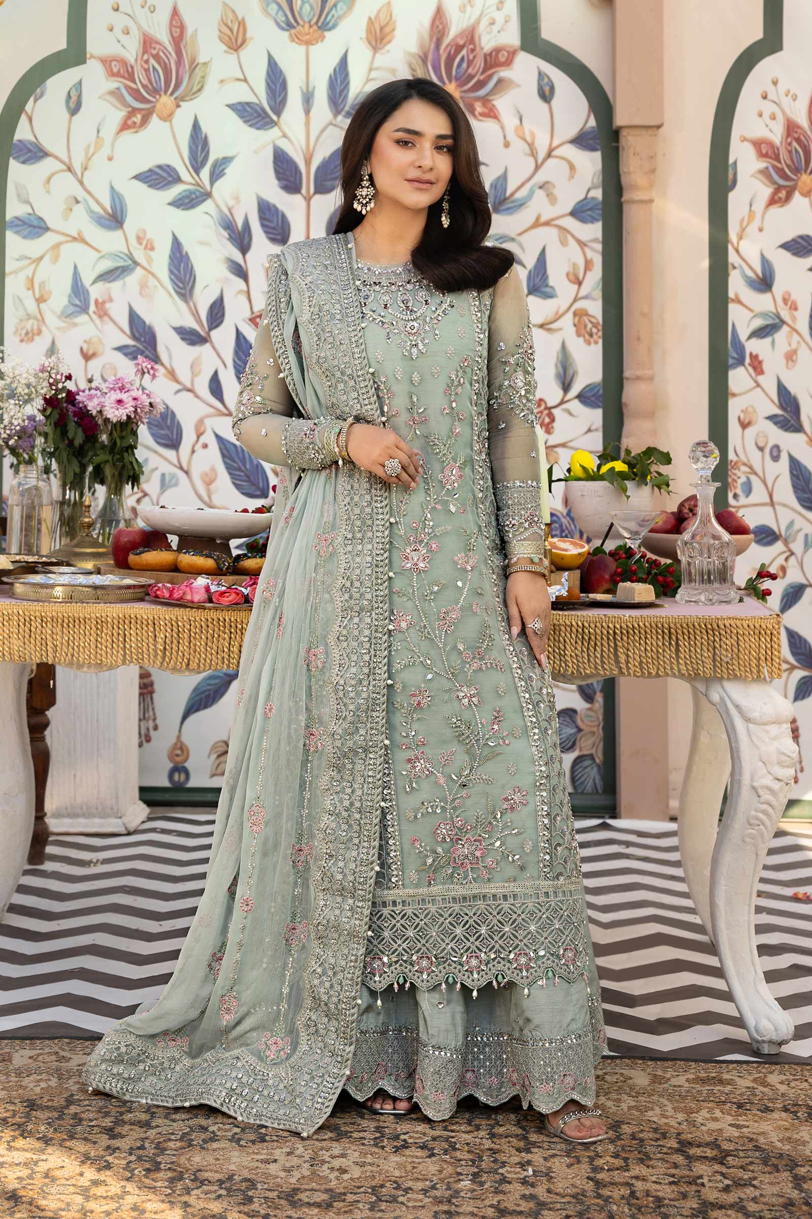 Maira B | Ready to Wear | SF-EF25-65 by Maria Faisal - Registered Vendor of : Maria B - type : Wedding Dress - 100% original wedding dresses