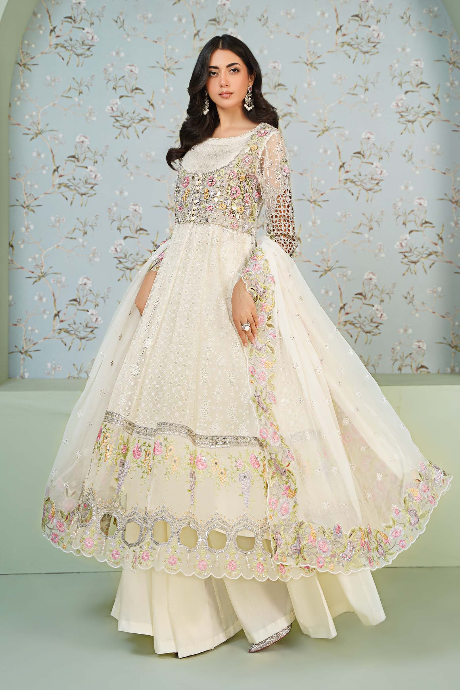 Maira B | Ready to Wear | SF-EA24-16 by Maria Faisal - Registered Vendor of : Maria B - type : Wedding Dress - 100% original wedding dresses