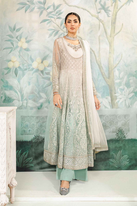 Maira B | Ready to Wear | SF-EA24-18 by Maria Faisal - Registered Vendor of : Maria B - type : Wedding Dress - 100% original wedding dresses