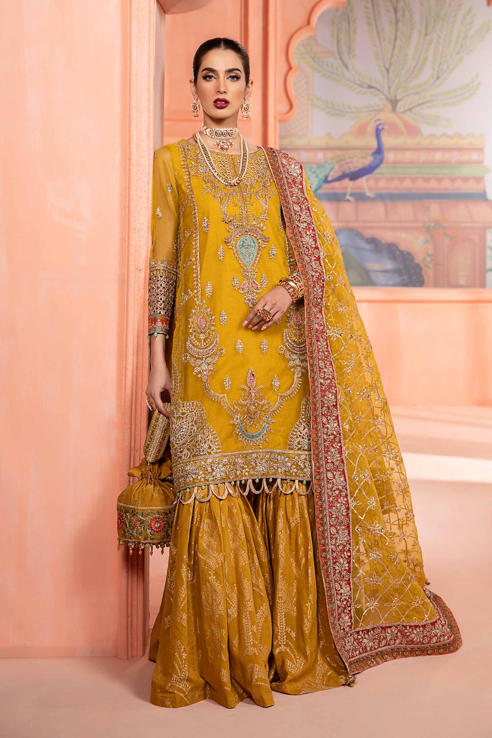 Maira B | Ready to Wear | SF-EA24-28 by Maria Faisal - Registered Vendor of : Maria B - type : Wedding Dress - 100% original wedding dresses