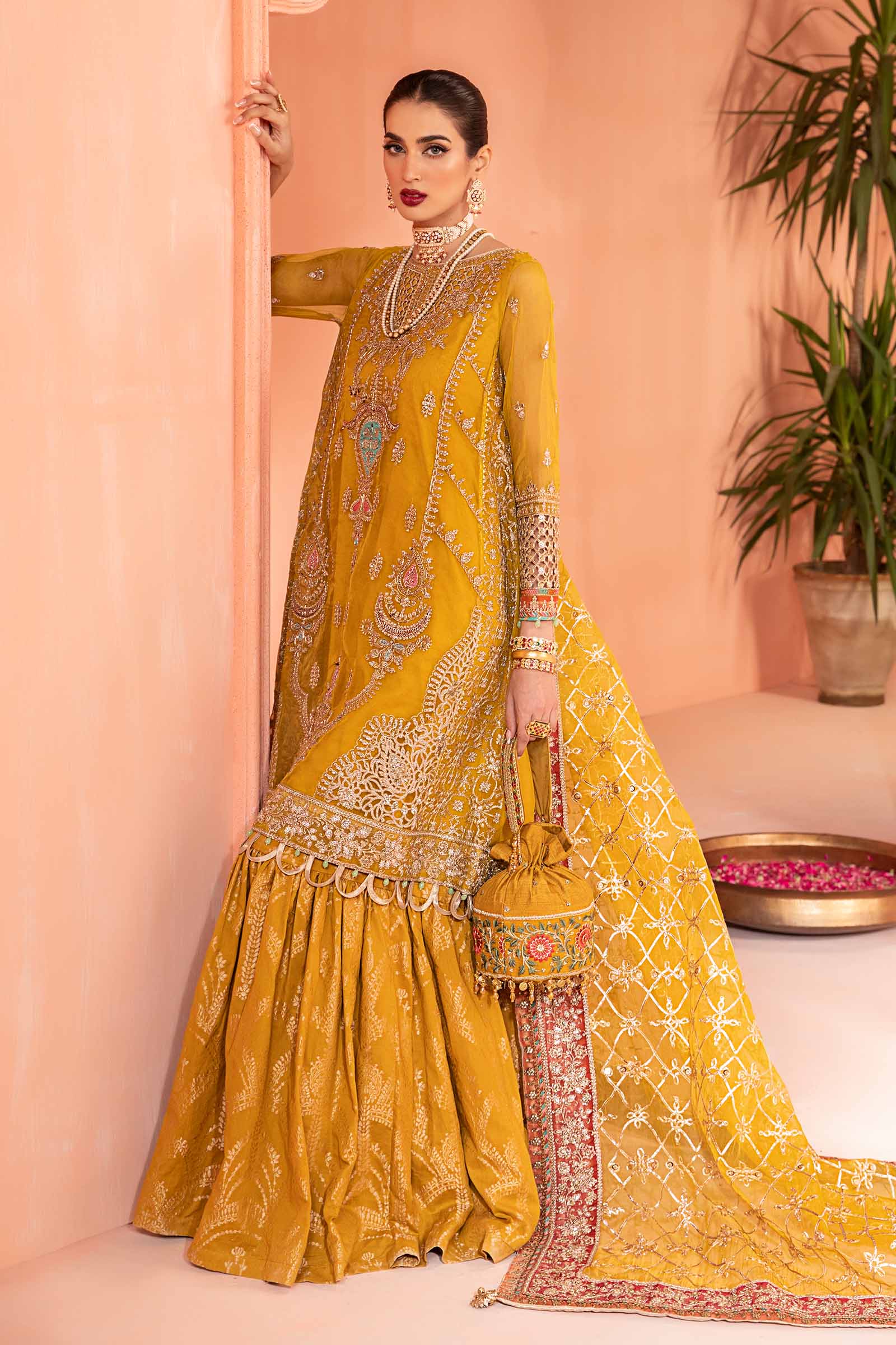Maira B | Ready to Wear | SF-EA24-28 by Maria Faisal - Registered Vendor of : Maria B - type : Wedding Dress - 100% original wedding dresses
