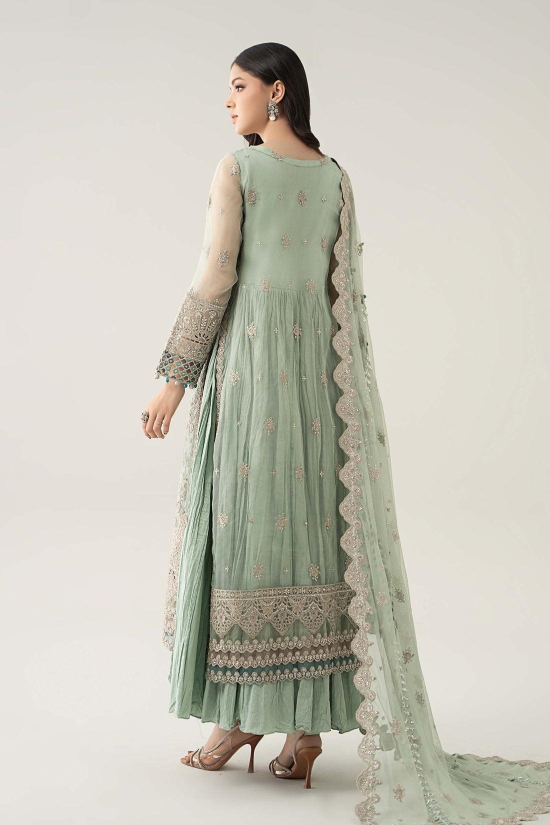 Maria B | Formal Wears | SF-EA25-22 - Ladies Clothes - Maria Faisal