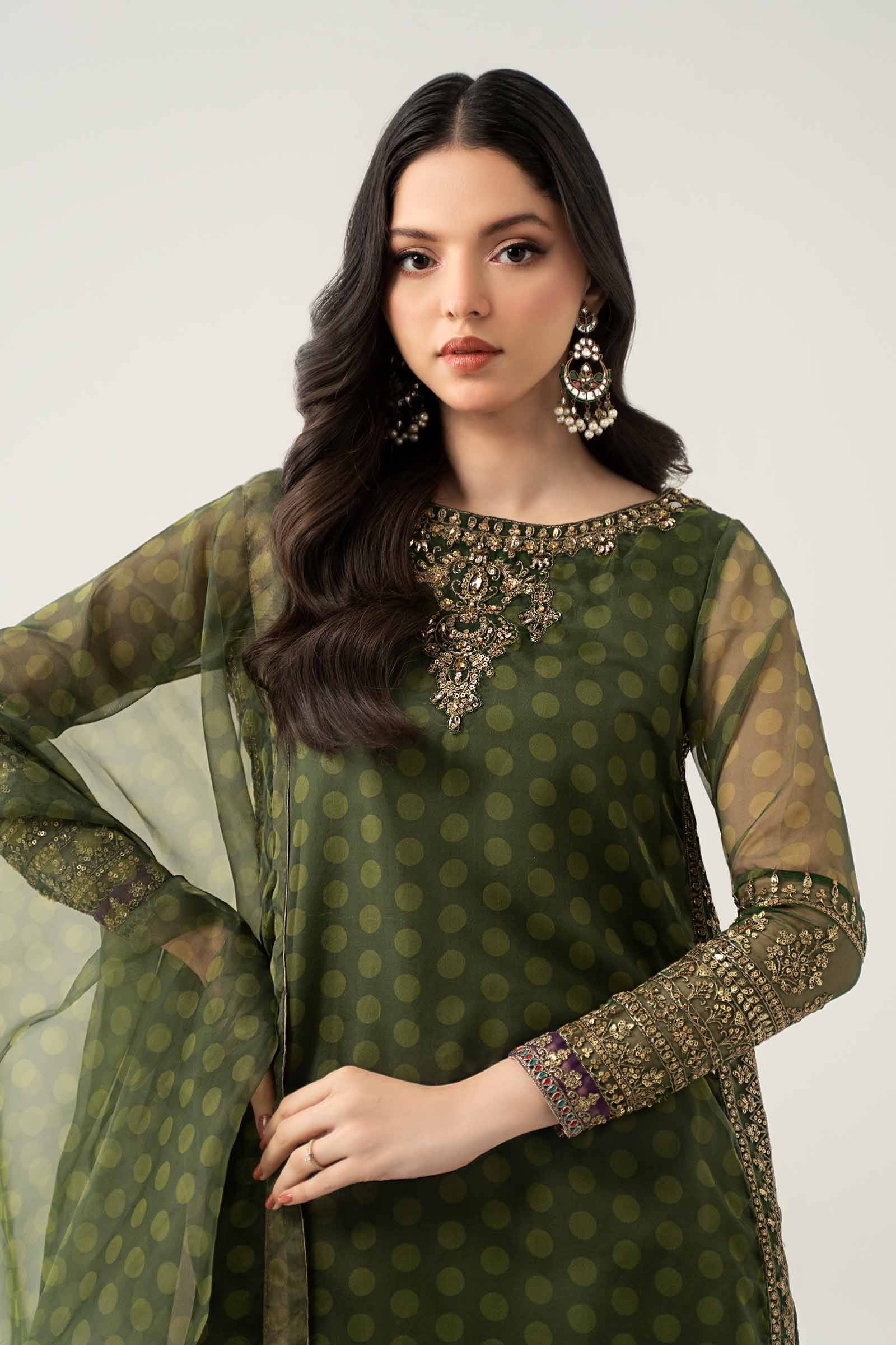 Maria B | Formal Wears | SF-EF23-08R1 by Maria Faisal - Registered Vendor of : Maria B - type : Ladies Clothes - 100% original wedding dresses