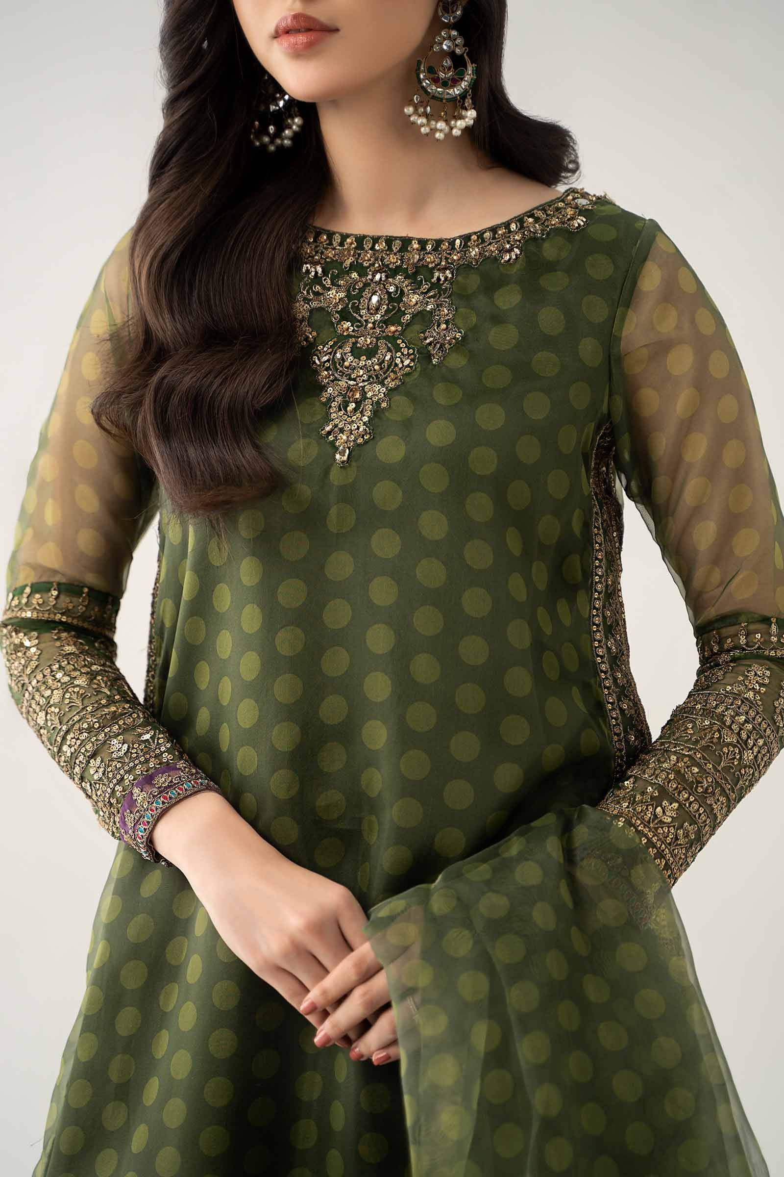 Maria B | Formal Wears | SF-EF23-08R1 by Maria Faisal - Registered Vendor of : Maria B - type : Ladies Clothes - 100% original wedding dresses