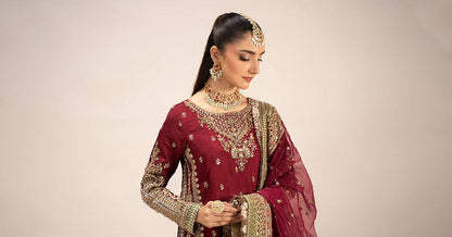 Maira B | Ready to Wear | SF-EF25-01 by Maria Faisal - Registered Vendor of : Maria B - type : Wedding Dress - 100% original wedding dresses