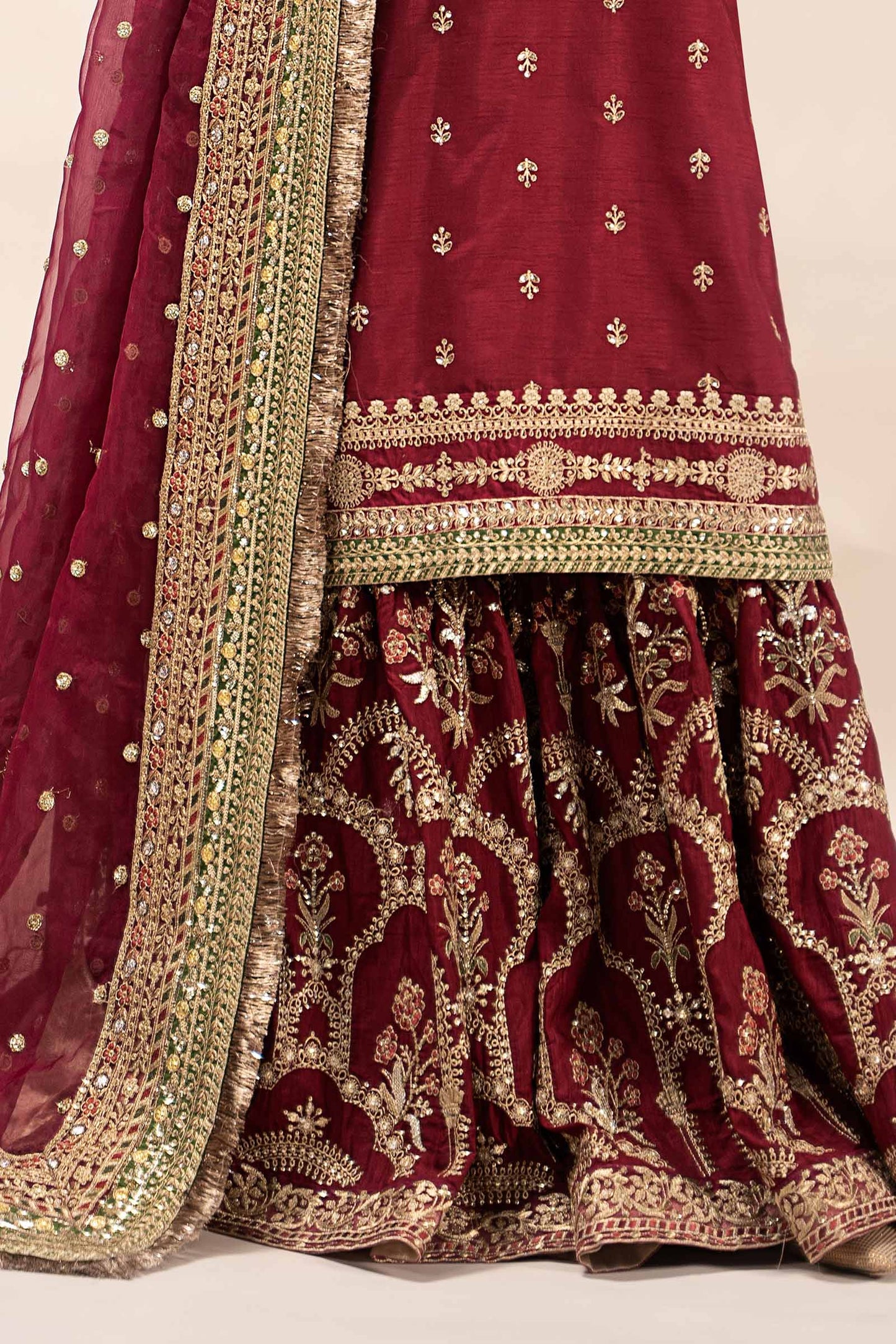 Maira B | Ready to Wear | SF-EF25-01 by Maria Faisal - Registered Vendor of : Maria B - type : Wedding Dress - 100% original wedding dresses