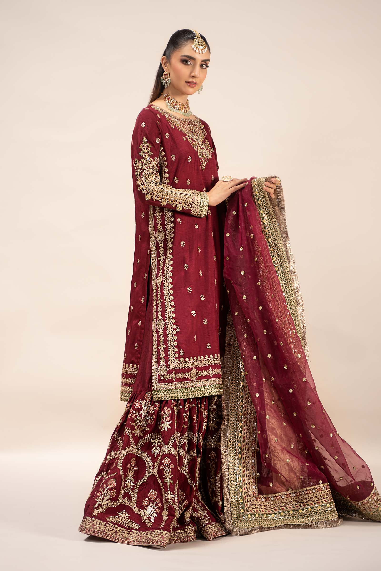 Maira B | Ready to Wear | SF-EF25-01 by Maria Faisal - Registered Vendor of : Maria B - type : Wedding Dress - 100% original wedding dresses