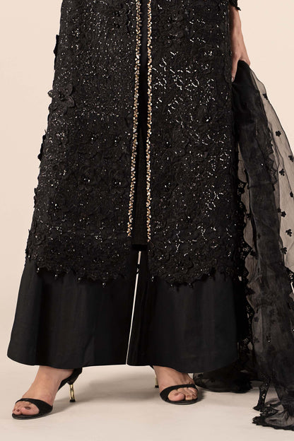 Maira B | Ready to Wear | SF-EF25-04 Black by Maria Faisal - Registered Vendor of : Maria B - type : Wedding Dress - 100% original wedding dresses