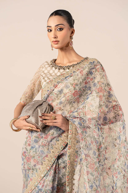 Maira B | Ready to Wear | SF-EF25-08 Beige by Maria Faisal - Registered Vendor of : Maria B - type : Wedding Dress - 100% original wedding dresses