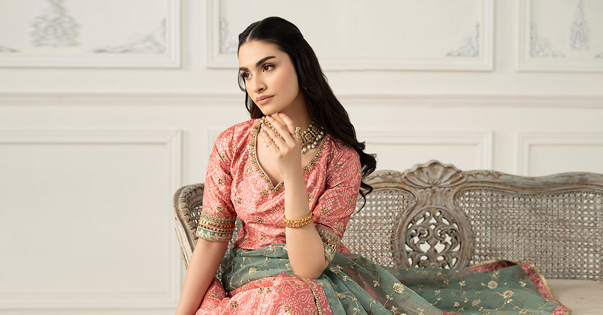 Maira B | Ready to Wear | SF-EF25-11 by Maria Faisal - Registered Vendor of : Maria B - type : Wedding Dress - 100% original wedding dresses