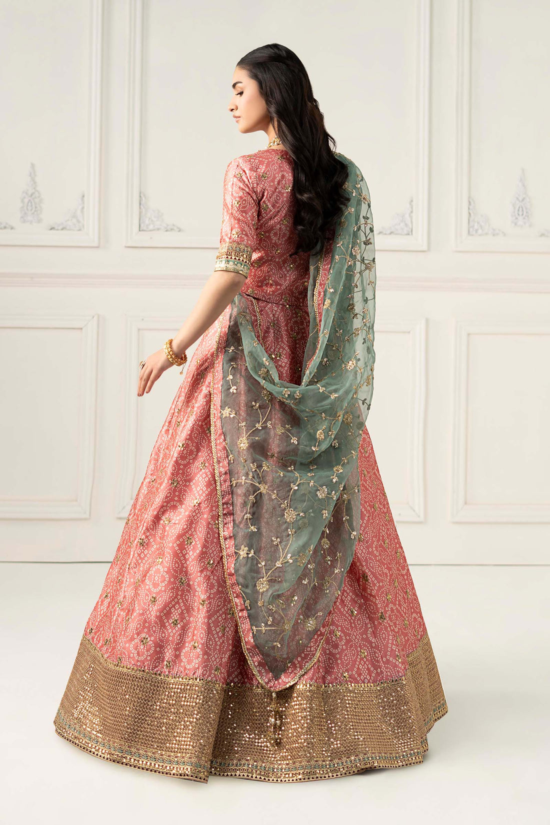 Maria B | Formal Wears | SF-EF25-11 by Maria Faisal - Registered Vendor of : Maria B - type : Ladies Clothes - 100% original wedding dresses