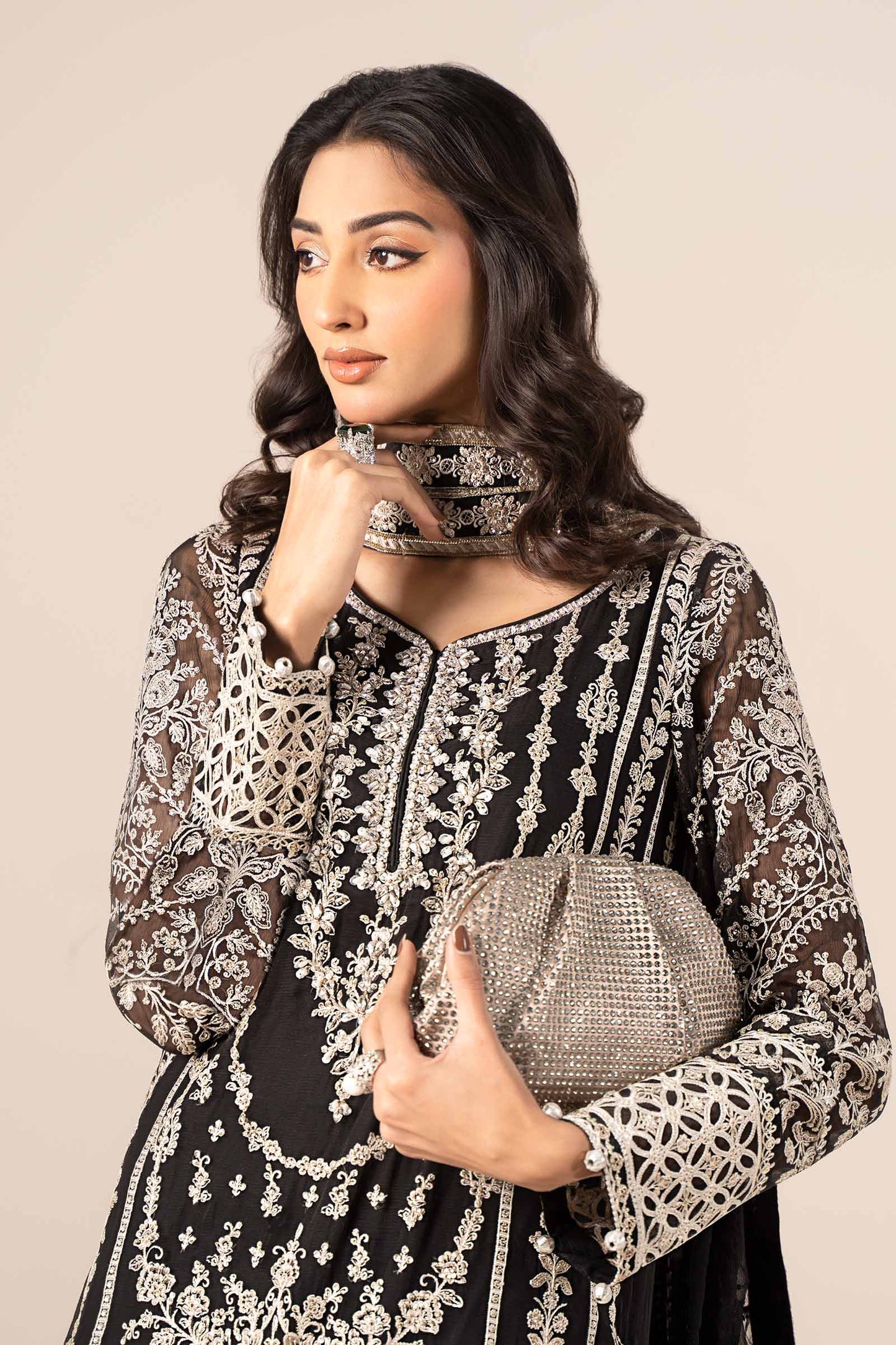 Maira B | Ready to Wear | SF-EF25-20 by Maria Faisal - Registered Vendor of : Maria B - type : Wedding Dress - 100% original wedding dresses