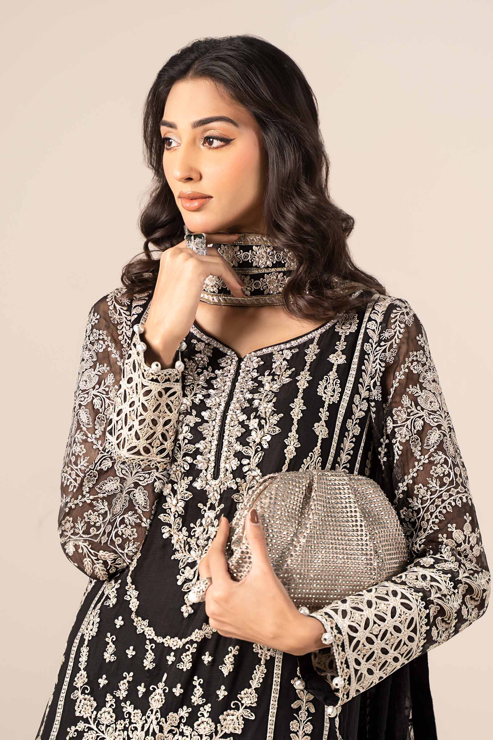 Maira B | Ready to Wear | SF-EF25-20 by Maria Faisal - Registered Vendor of : Maria B - type : Wedding Dress - 100% original wedding dresses