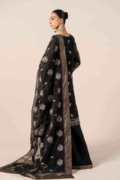Maira B | Ready to Wear | SF-EF25-24 Black by Maria Faisal - Registered Vendor of : Maria B - type : Wedding Dress - 100% original wedding dresses