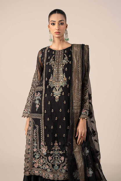 Maira B | Ready to Wear | SF-EF25-24 Black by Maria Faisal - Registered Vendor of : Maria B - type : Wedding Dress - 100% original wedding dresses