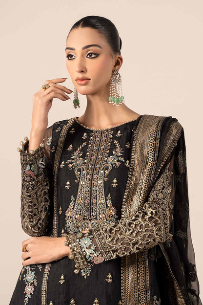 Maira B | Ready to Wear | SF-EF25-24 Black by Maria Faisal - Registered Vendor of : Maria B - type : Wedding Dress - 100% original wedding dresses