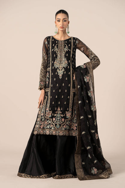 Maira B | Ready to Wear | SF-EF25-24 Black by Maria Faisal - Registered Vendor of : Maria B - type : Wedding Dress - 100% original wedding dresses
