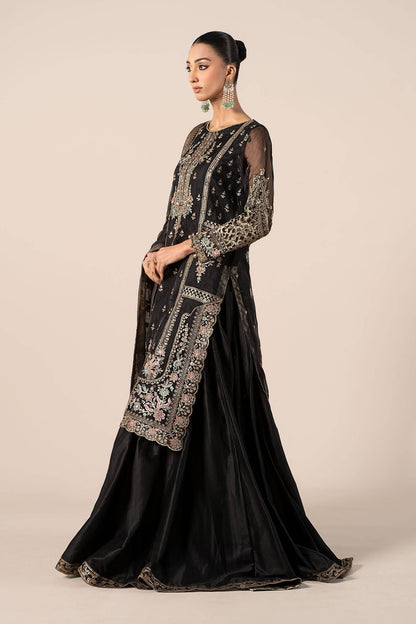 Maira B | Ready to Wear | SF-EF25-24 Black by Maria Faisal - Registered Vendor of : Maria B - type : Wedding Dress - 100% original wedding dresses