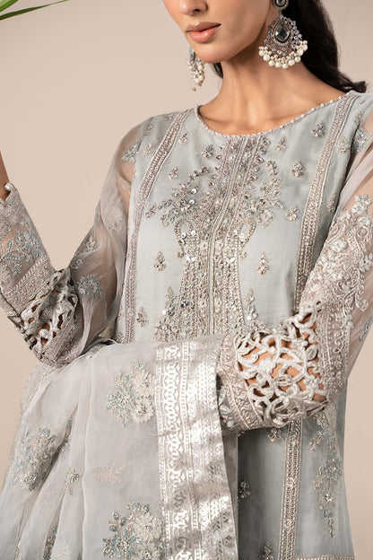 Maira B | Ready to Wear | SF-EF25-24 Light Blue by Maria Faisal - Registered Vendor of : Maria B - type : Wedding Dress - 100% original wedding dresses
