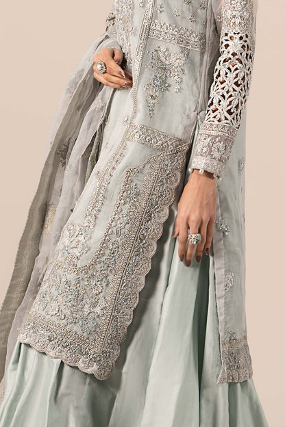 Maira B | Ready to Wear | SF-EF25-24 Light Blue by Maria Faisal - Registered Vendor of : Maria B - type : Wedding Dress - 100% original wedding dresses