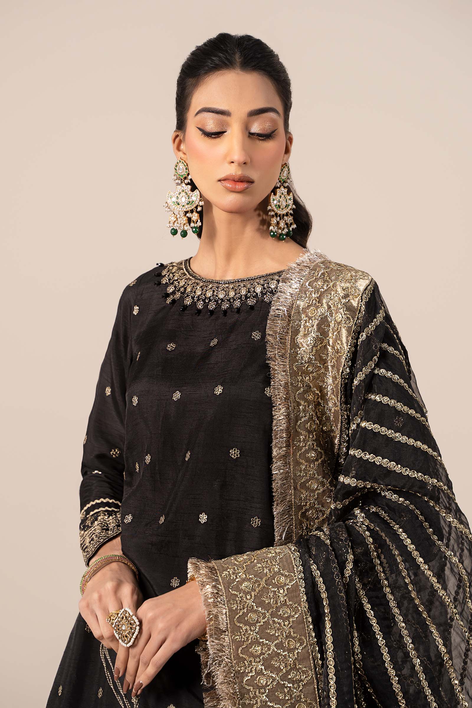 Maira B | Ready to Wear | SF-EF25-25 by Maria Faisal - Registered Vendor of : Maria B - type : Wedding Dress - 100% original wedding dresses