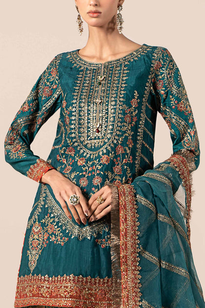Maira B | Ready to Wear | SF-W24-25 by Maria Faisal - Registered Vendor of : Maria B - type : Wedding Dress - 100% original wedding dresses