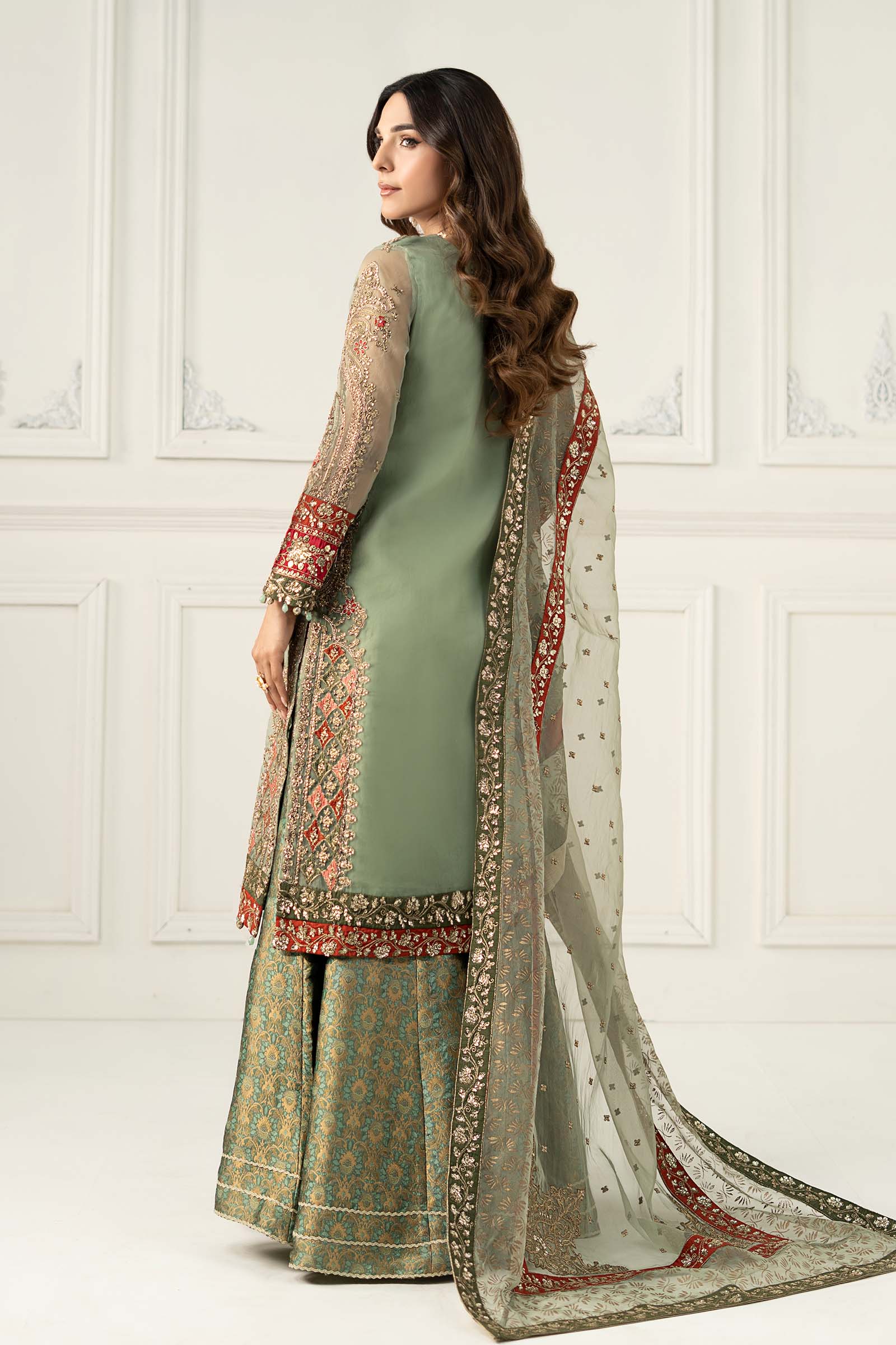 Maira B | Ready to Wear | SF-EF25-28 by Maria Faisal - Registered Vendor of : Maria B - type : Wedding Dress - 100% original wedding dresses