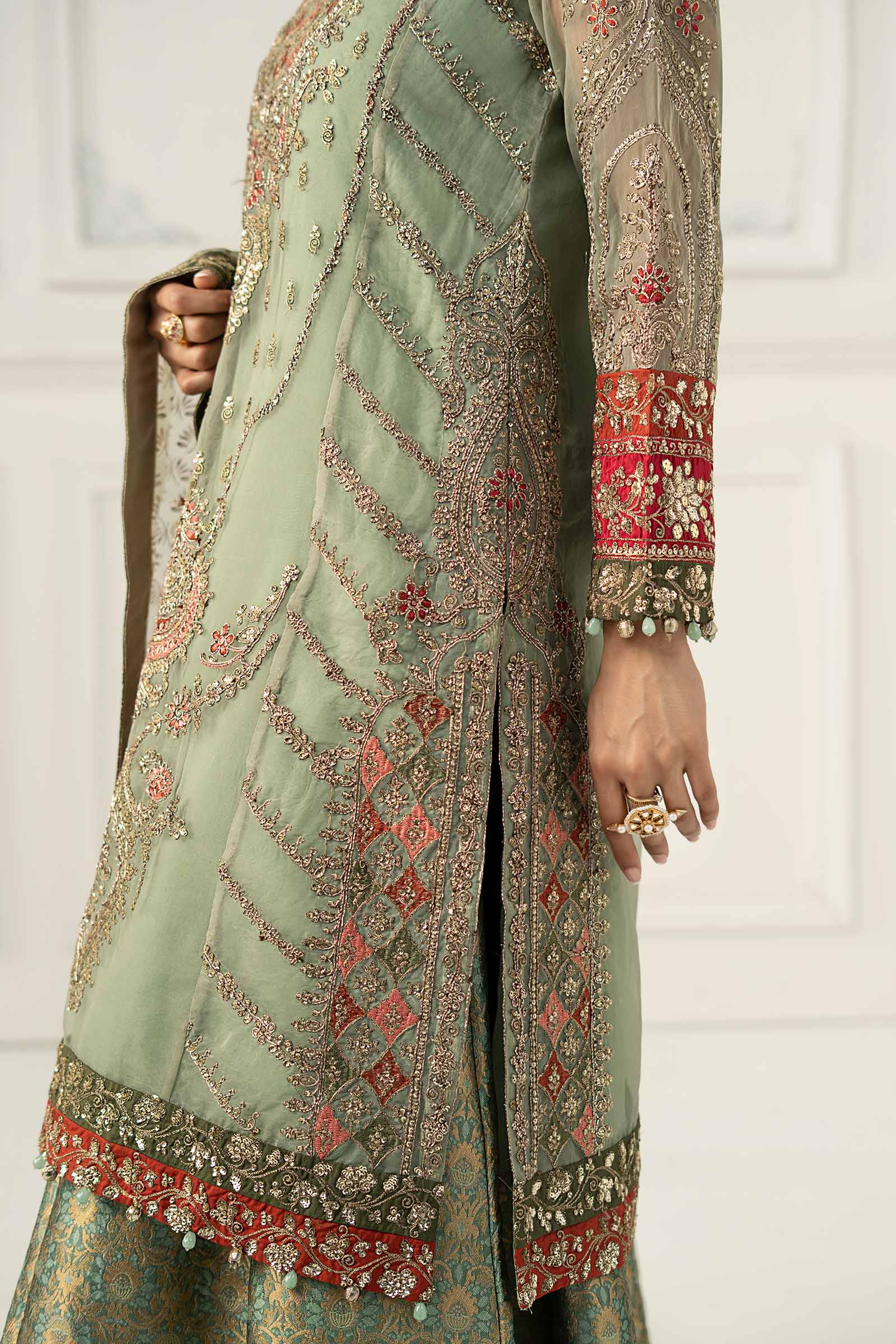 Maira B | Ready to Wear | SF-EF25-28 by Maria Faisal - Registered Vendor of : Maria B - type : Wedding Dress - 100% original wedding dresses