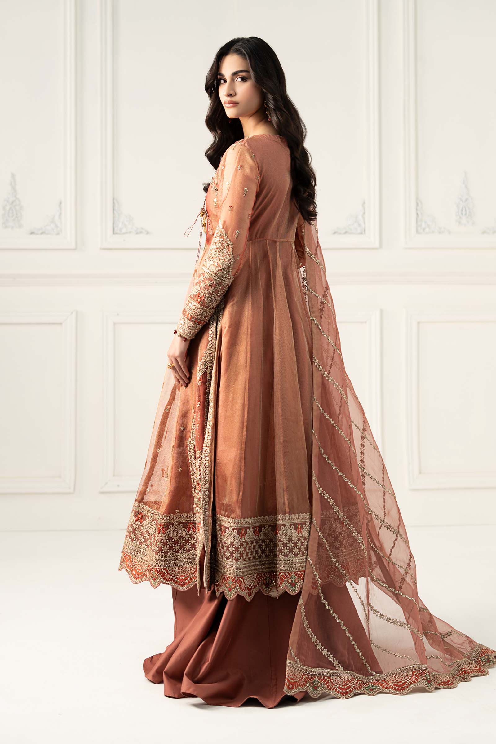 Maria B | Formal Wears | SF-EF25-30 by Maria Faisal - Registered Vendor of : Maria B - type : Ladies Clothes - 100% original wedding dresses