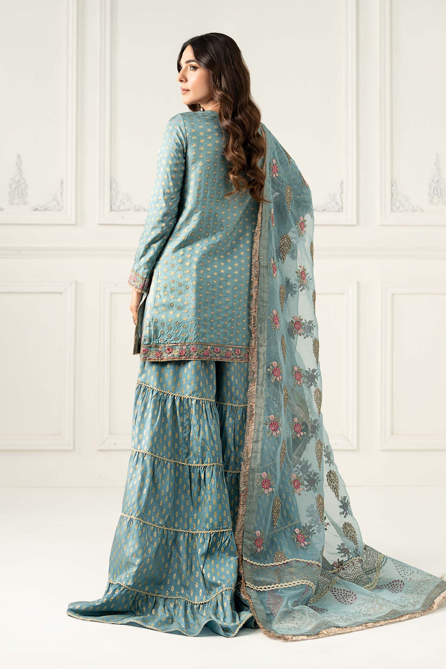 Maira B | Ready to Wear | SF-EF25-31 by Maria Faisal - Registered Vendor of : Maria B - type : Wedding Dress - 100% original wedding dresses