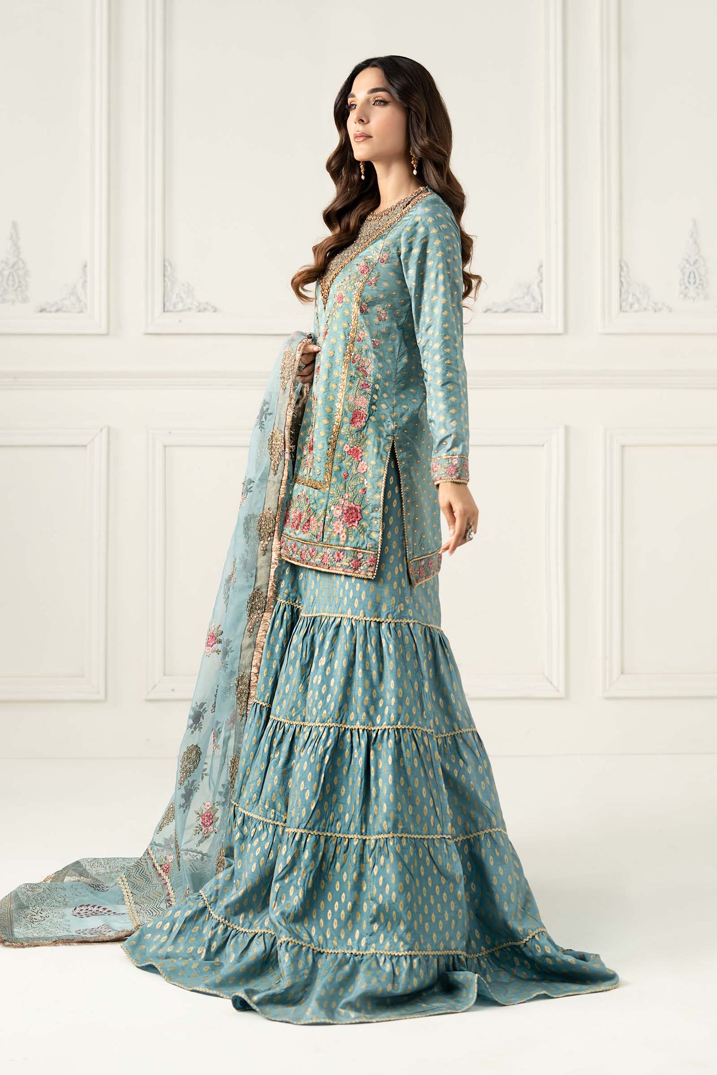 Maira B | Ready to Wear | SF-EF25-31 by Maria Faisal - Registered Vendor of : Maria B - type : Wedding Dress - 100% original wedding dresses