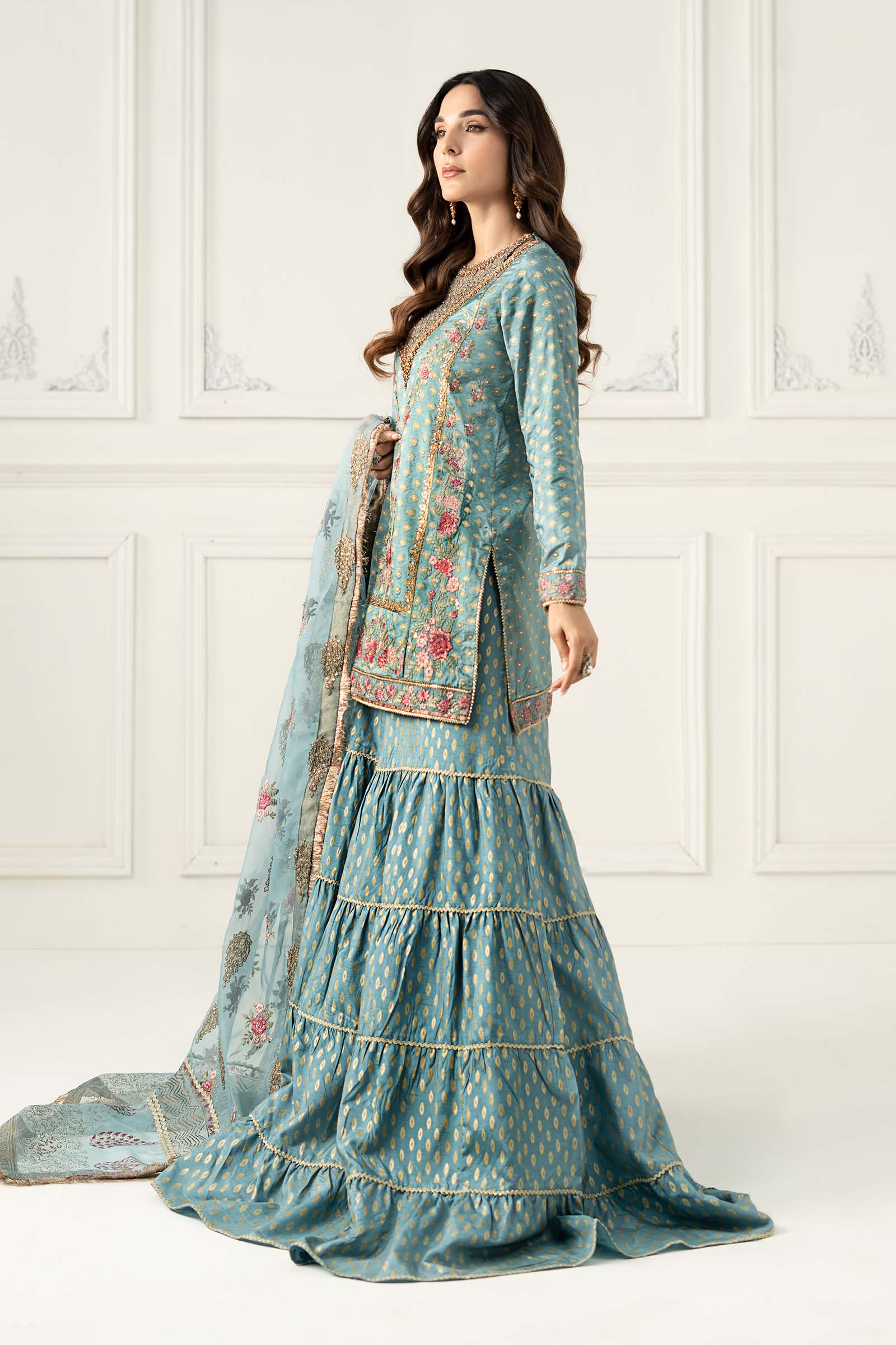 Maira B | Ready to Wear | SF-EF25-31 by Maria Faisal - Registered Vendor of : Maria B - type : Wedding Dress - 100% original wedding dresses