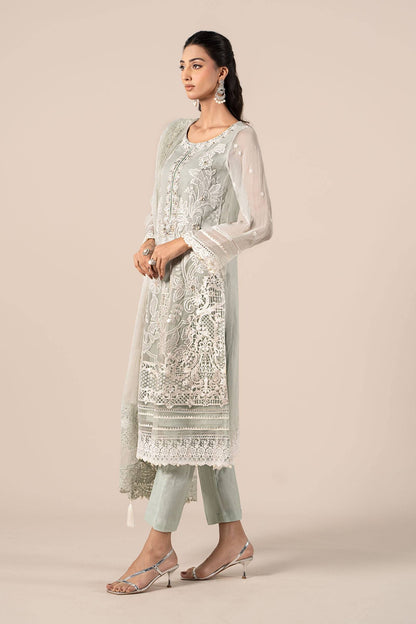 Maira B | Ready to Wear | SF-EF25-34 Ice Blue by Maria Faisal - Registered Vendor of : Maria B - type : Wedding Dress - 100% original wedding dresses