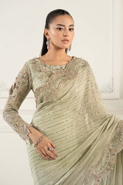 Maria B | Formal Wears | SF-EF25-38 by Maria Faisal - Registered Vendor of : Maria B - type : Ladies Clothes - 100% original wedding dresses