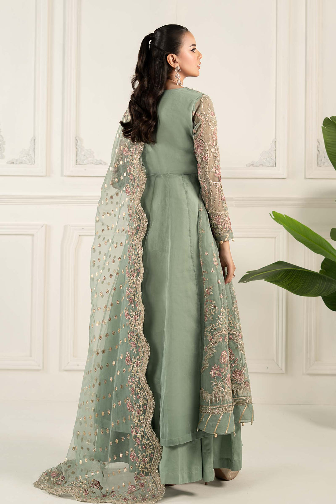 Maria B | Formal Wears | SF-EF25-40 by Maria Faisal - Registered Vendor of : Maria B - type : Ladies Clothes - 100% original wedding dresses