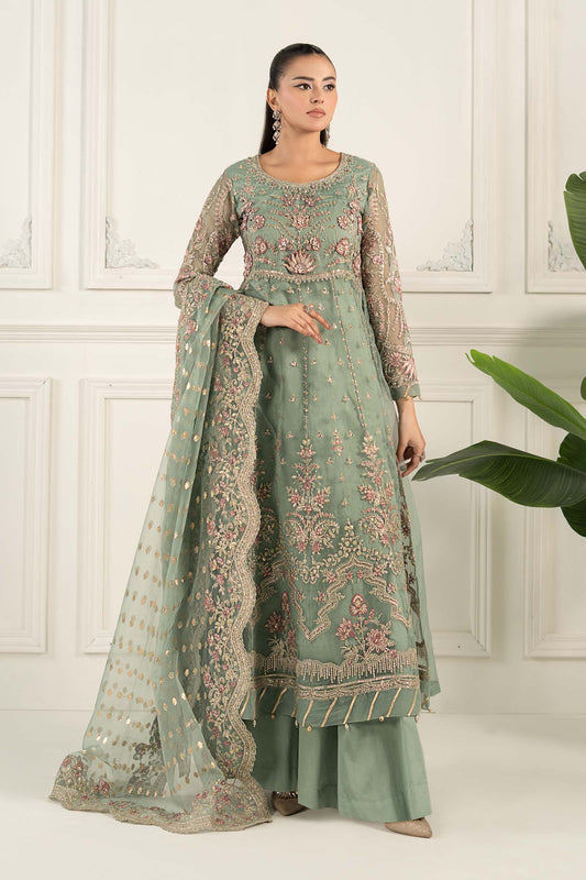 Maria B | Formal Wears | SF-EF25-40 by Maria Faisal - Registered Vendor of : Maria B - type : Ladies Clothes - 100% original wedding dresses