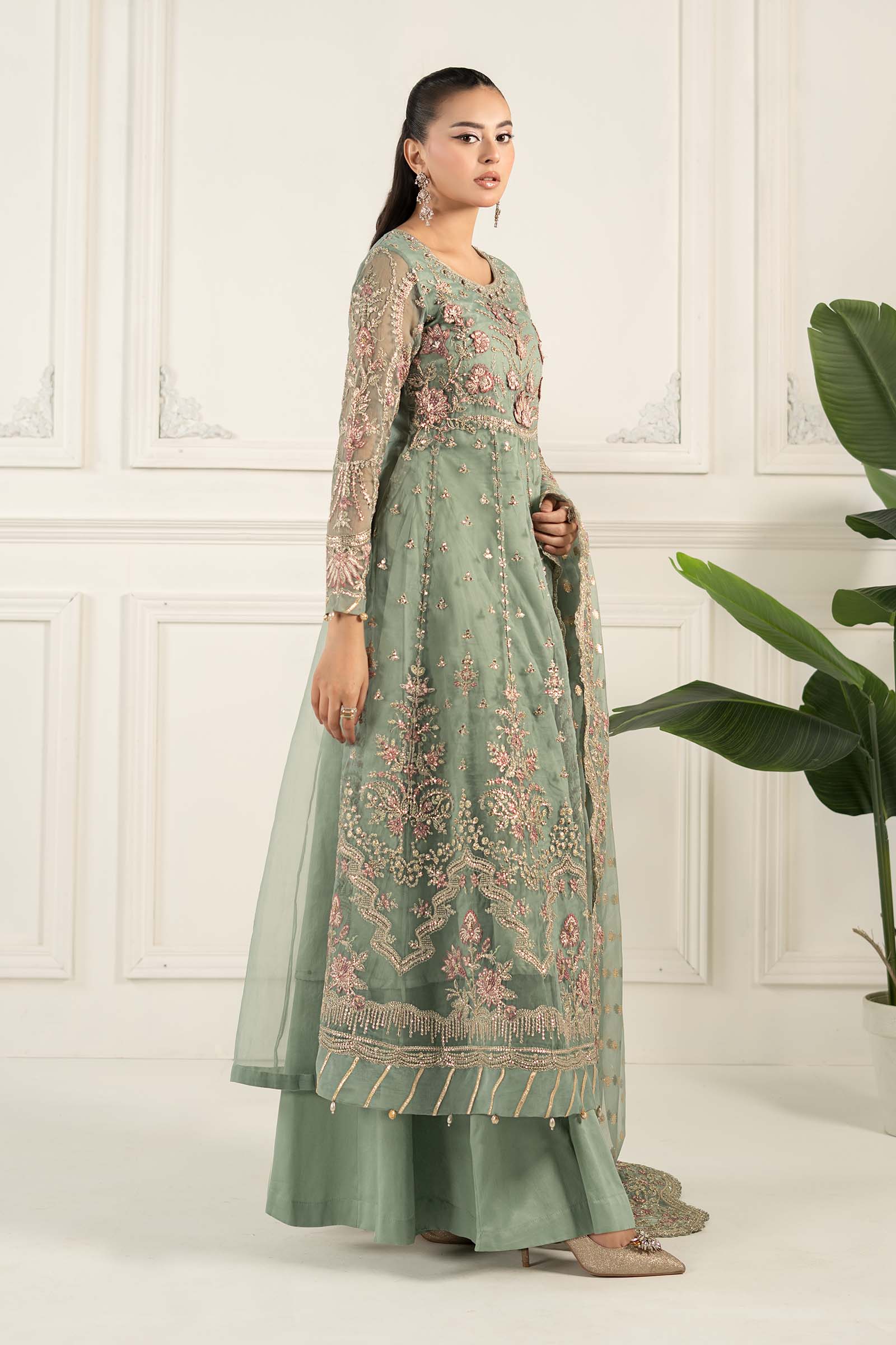 Maira B | Ready to Wear | SF-EF25-40 by Maria Faisal - Registered Vendor of : Maria B - type : Wedding Dress - 100% original wedding dresses