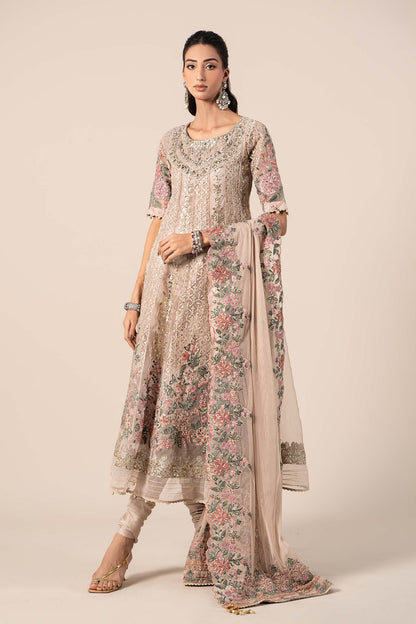Maira B | Ready to Wear | SF-EF25-42 Grey by Maria Faisal - Registered Vendor of : Maria B - type : Wedding Dress - 100% original wedding dresses