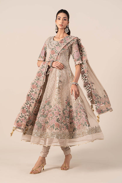 Maira B | Ready to Wear | SF-EF25-42 Grey by Maria Faisal - Registered Vendor of : Maria B - type : Wedding Dress - 100% original wedding dresses