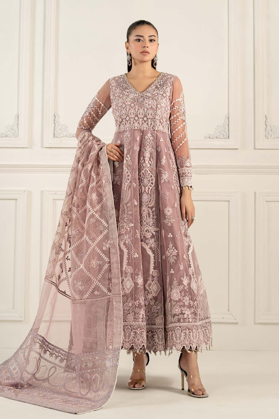Maria B | Formal Wears | SF-EF25-44 - Ladies Clothes - Maria Faisal