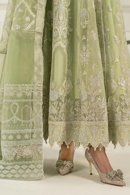 Maira B | Ready to Wear | SF-EF25-44 Mint Green by Maria Faisal - Registered Vendor of : Maria B - type : Wedding Dress - 100% original wedding dresses
