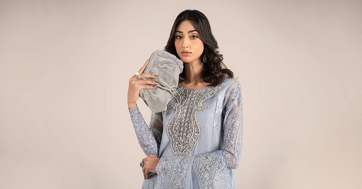Maira B | Ready to Wear | SF-EF25-51 by Maria Faisal - Registered Vendor of : Maria B - type : Wedding Dress - 100% original wedding dresses