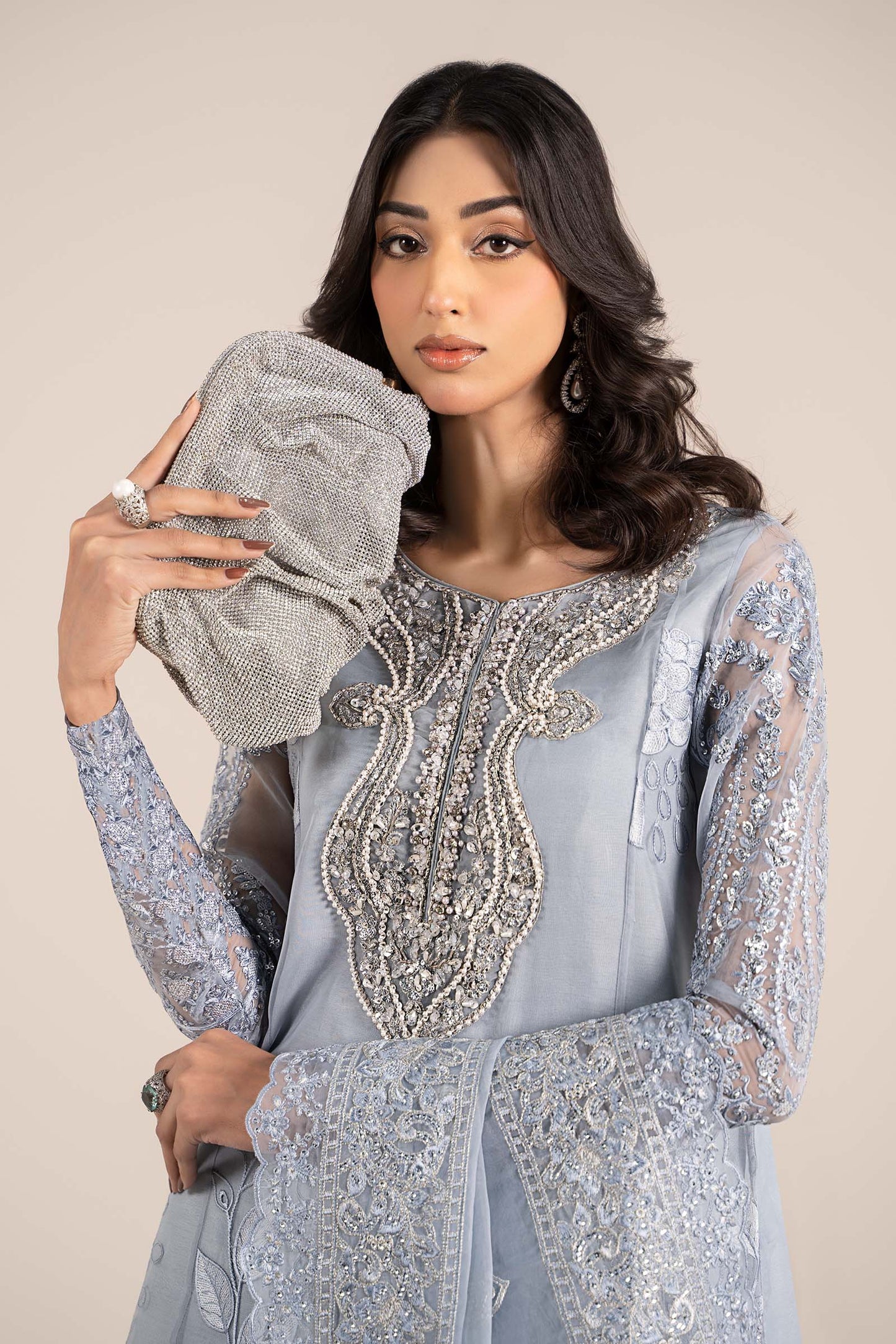 Maira B | Ready to Wear | SF-EF25-51 by Maria Faisal - Registered Vendor of : Maria B - type : Wedding Dress - 100% original wedding dresses