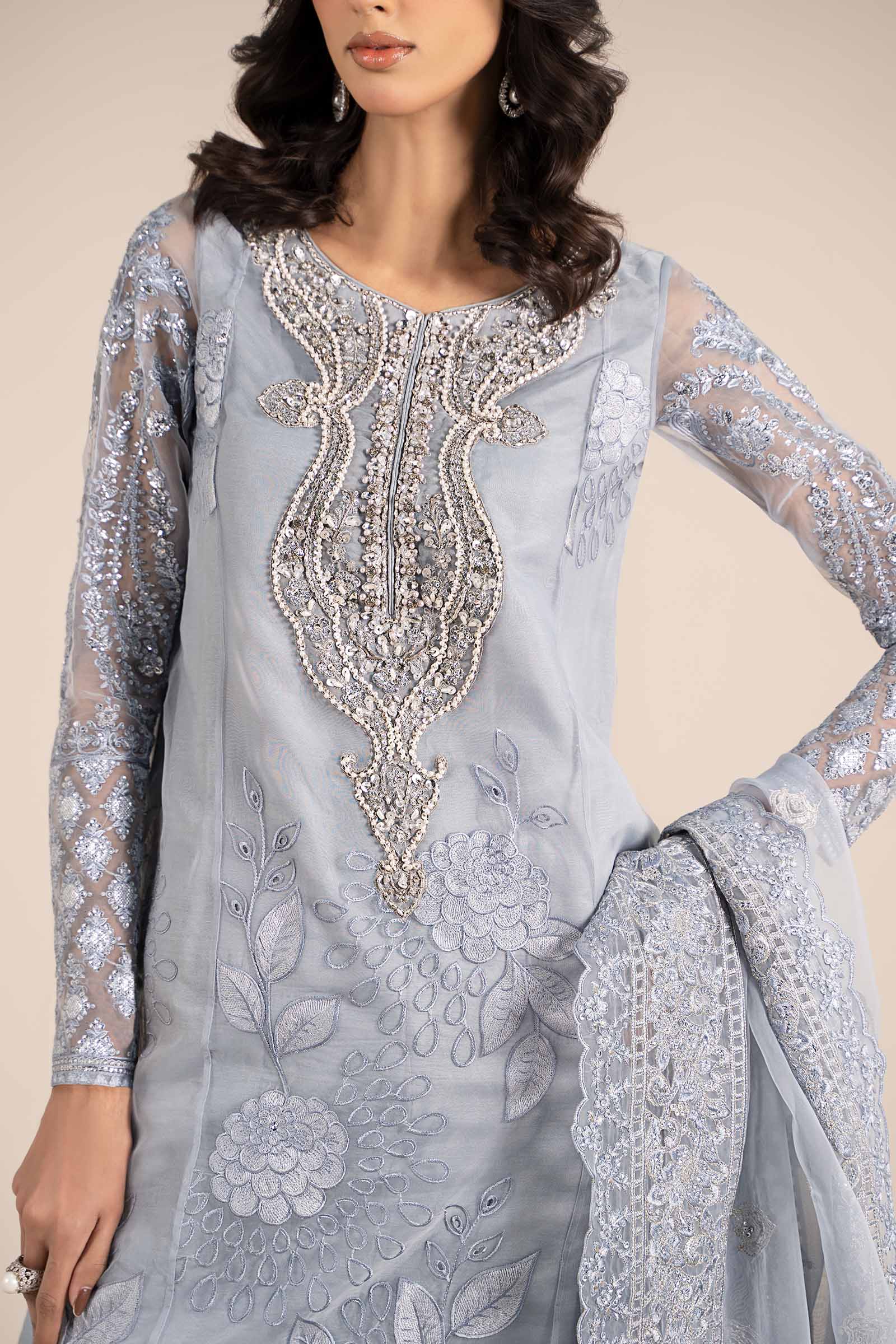 Maira B | Ready to Wear | SF-EF25-51 by Maria Faisal - Registered Vendor of : Maria B - type : Wedding Dress - 100% original wedding dresses