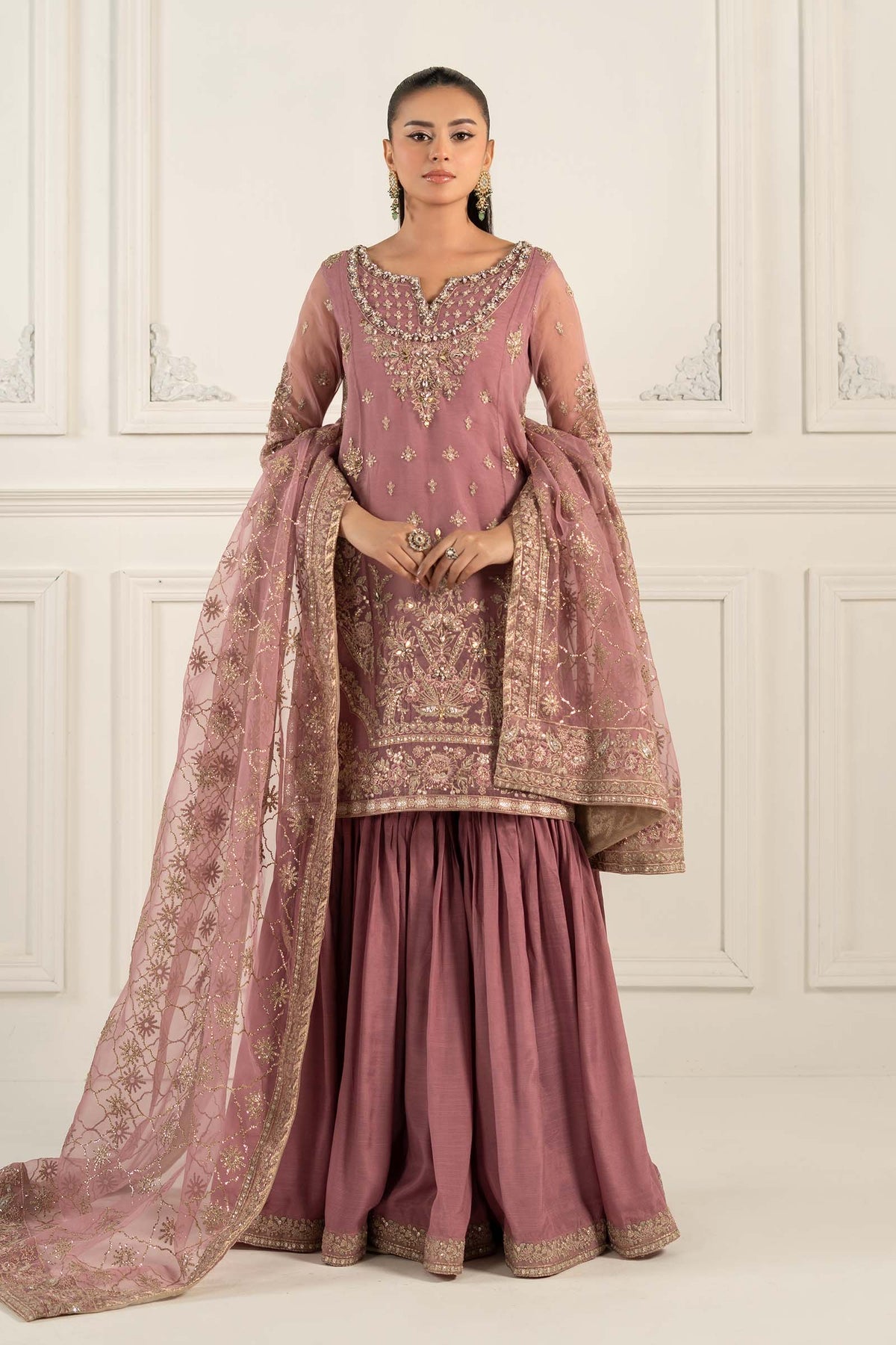 Maria B | Formal Wears | SF-EF25-53 - Ladies Clothes - Maria Faisal
