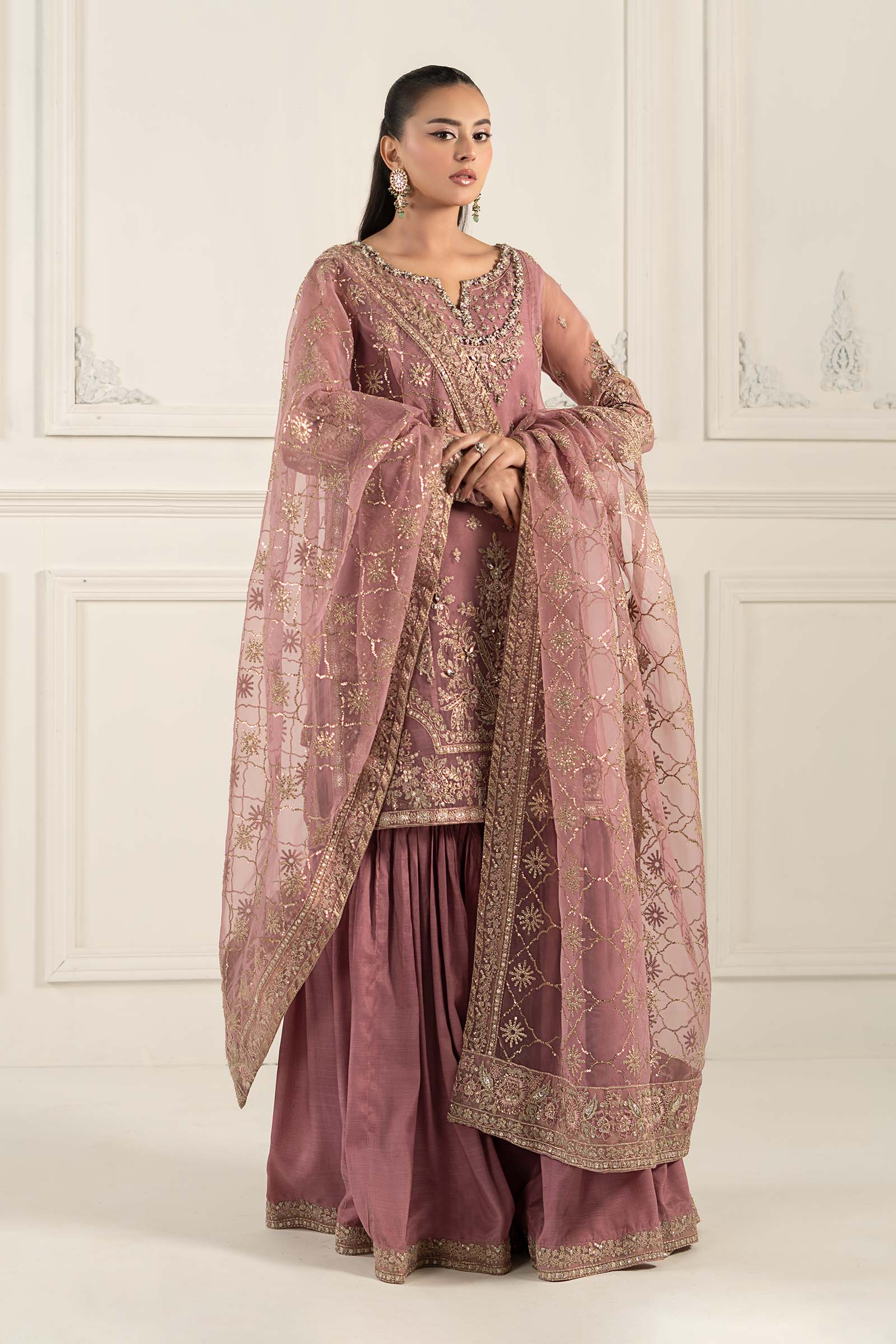 Maira B | Ready to Wear | SF-EF25-53 by Maria Faisal - Registered Vendor of : Maria B - type : Wedding Dress - 100% original wedding dresses
