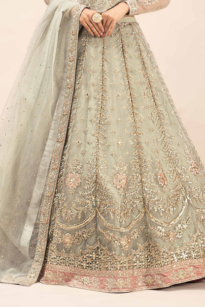 Maira B | Ready to Wear | SF-EF25-55 Ice Blue by Maria Faisal - Registered Vendor of : Maria B - type : Wedding Dress - 100% original wedding dresses