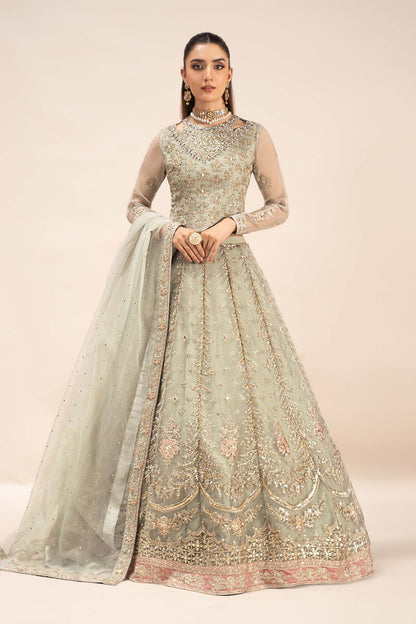 Maira B | Ready to Wear | SF-EF25-55 Ice Blue by Maria Faisal - Registered Vendor of : Maria B - type : Wedding Dress - 100% original wedding dresses