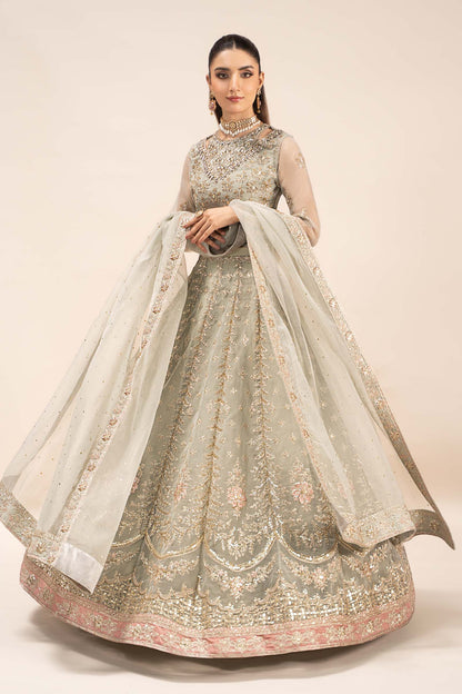 Maira B | Ready to Wear | SF-EF25-55 Ice Blue by Maria Faisal - Registered Vendor of : Maria B - type : Wedding Dress - 100% original wedding dresses